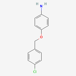 B2807841 4-[(4-Chlorophenyl)methoxy]aniline CAS No. 34762-56-6