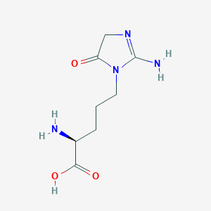 5-(5-Oxo-2-iminoimidazolidine-1-yl)norvaline