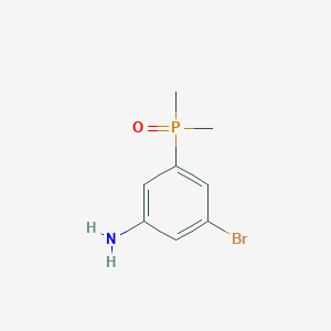 3-Bromo-5-(dimethylphosphoryl)aniline