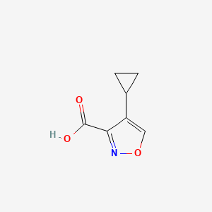 4-Cyclopropyl-1,2-oxazole-3-carboxylic acid
