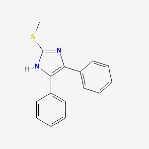 2-(methylthio)-4,5-diphenyl-1H-imidazole