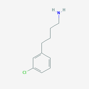 molecular formula C10H14ClN B2808060 4-(3-氯苯基)丁-1-胺 CAS No. 181650-48-6