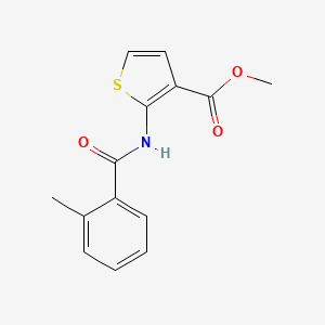 Methyl 2-(2-methylbenzamido)thiophene-3-carboxylate