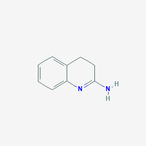 molecular formula C9H10N2 B2808114 3,4-Dihydroquinolin-2-amine CAS No. 4008-62-2