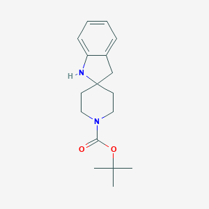 molecular formula C17H24N2O2 B2808151 Tert-butyl 1,3-dihydrospiro[indole-2,4'-piperidine]-1'-carboxylate CAS No. 2197055-32-4