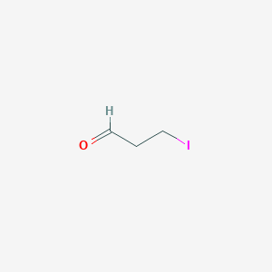 molecular formula C3H5IO B2808199 3-Iodopropanal CAS No. 138174-36-4