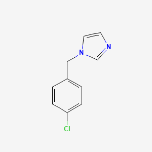 molecular formula C10H9ClN2 B2808211 1-(4-chlorobenzyl)-1H-imidazole 