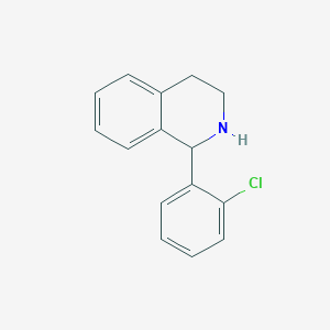molecular formula C15H14ClN B2808254 1-(2-Chlorophenyl)-1,2,3,4-tetrahydroisoquinoline CAS No. 304463-94-3