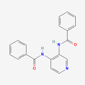 molecular formula C19H15N3O2 B2808302 N-(4-benzamidopyridin-3-yl)benzamide CAS No. 315240-54-1