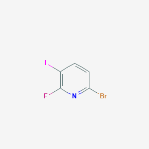6-Bromo-2-fluoro-3-iodopyridine