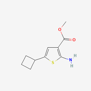 Methyl 2-amino-5-cyclobutylthiophene-3-carboxylate