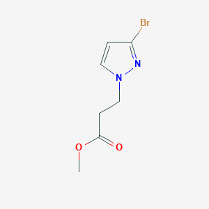 methyl 3-(3-bromo-1H-pyrazol-1-yl)propanoate