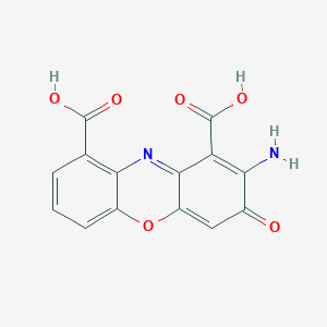molecular formula C14H8N2O6 B028086 Cinnabarinic Acid CAS No. 606-59-7