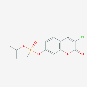 3-chloro-4-methyl-2-oxo-2H-chromen-7-yl isopropyl methylphosphonate