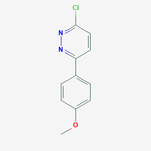 molecular formula C11H9ClN2O B028087 3-Chloro-6-(4-methoxyphenyl)pyridazine CAS No. 58059-31-7