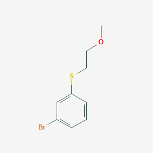 1-Bromo-3-[(2-methoxyethyl)thio]-benzene