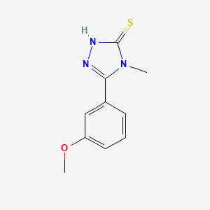 5-(3-methoxyphenyl)-4-methyl-4H-1,2,4-triazole-3-thiol