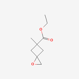 molecular formula C9H14O3 B2808858 Ethyl 5-methyl-1-oxaspiro[2.3]hexane-5-carboxylate CAS No. 2248298-10-2
