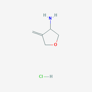 4-Methylideneoxolan-3-amine hydrochloride