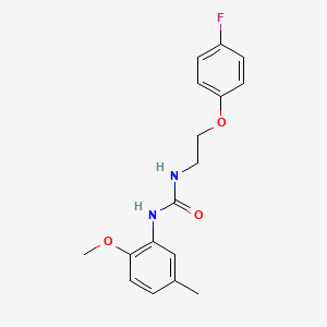 1-(2-(4-Fluorophenoxy)ethyl)-3-(2-methoxy-5-methylphenyl)urea