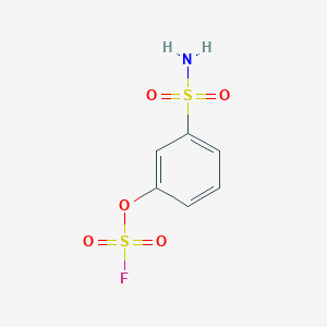 1-Fluorosulfonyloxy-3-sulfamoylbenzene