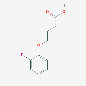 molecular formula C10H11FO3 B2809019 4-(2-Fluorophenoxy)butanoic acid CAS No. 2252-61-1