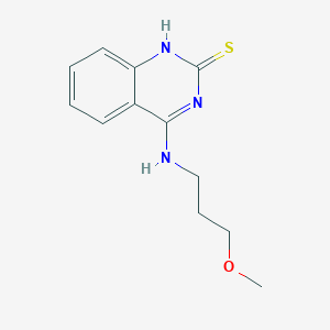 4-((3-methoxypropyl)amino)quinazoline-2(1H)-thione