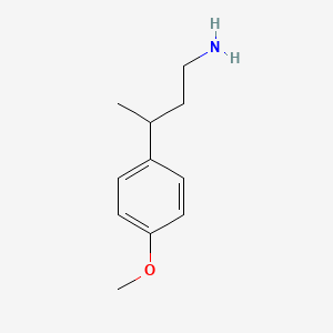 3-(4-Methoxyphenyl)butan-1-amine
