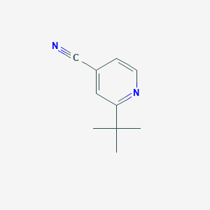 2-Tert-butylpyridine-4-carbonitrile