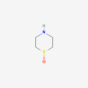 molecular formula C4H9NOS B2809438 Thiomorpholine 1-oxide CAS No. 39213-13-3; 76176-87-9