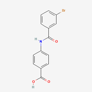 4-(3-Bromobenzamido)benzoic acid