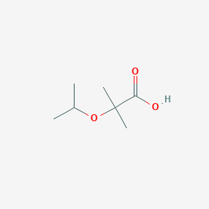 2-Methyl-2-(propan-2-yloxy)propanoic acid