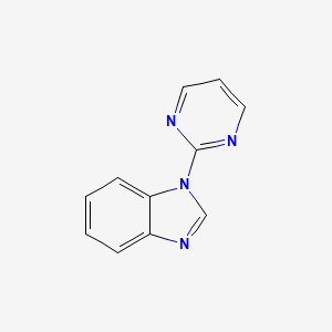 1-(2-Pyrimidinyl)-1h-benzimidazole