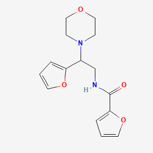 N-(2-(furan-2-yl)-2-morpholinoethyl)furan-2-carboxamide