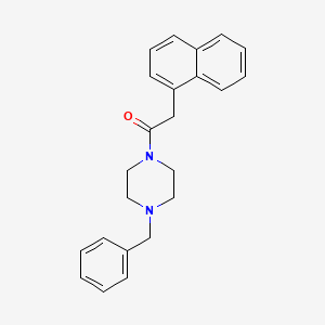 2-Naphthyl-1-(4-benzylpiperazinyl)ethan-1-one