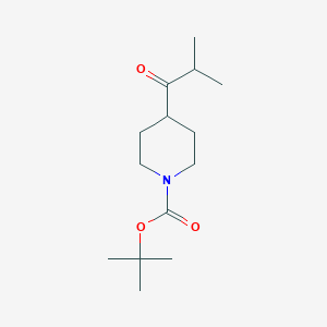 Tert-butyl 4-(2-methylpropanoyl)piperidine-1-carboxylate