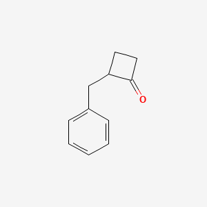 molecular formula C11H12O B2809552 2-Benzylcyclobutan-1-one CAS No. 98678-26-3