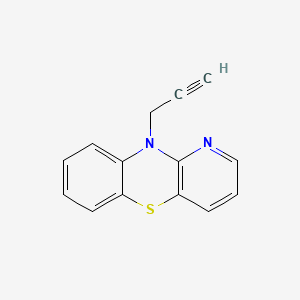 molecular formula C14H10N2S B2809566 10-(2-propynyl)-10H-pyrido[3,2-b][1,4]benzothiazine CAS No. 477864-55-4