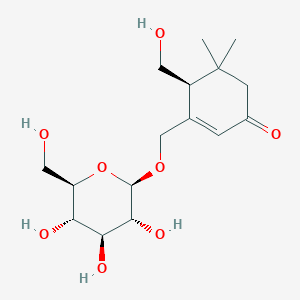molecular formula C16H26O8 B2809634 Jasminoside B 