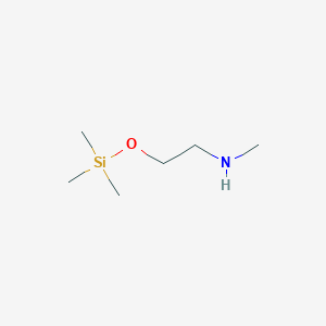 molecular formula C6H17NOSi B2809651 甲基({2-[(三甲基硅基)氧基]乙基})胺 CAS No. 98156-23-1
