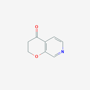 molecular formula C8H7NO2 B2809703 2,3-Dihydro-4H-pyrano[2,3-c]pyridin-4-one CAS No. 2091452-31-0
