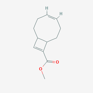 molecular formula C12H16O2 B2809753 methyl (4Z)-bicyclo[6.2.0]deca-4,9-diene-9-carboxylate CAS No. 71707-94-3