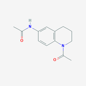 N-(1-acetyl-3,4-dihydro-2H-quinolin-6-yl)acetamide
