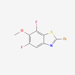 2-Bromo-5,7-difluoro-6-methoxy-1,3-benzothiazole