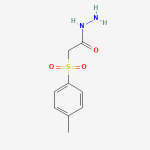 molecular formula C9H12N2O3S B2809965 2-[(4-Methylphenyl)sulfonyl]acetohydrazide CAS No. 2850-22-8