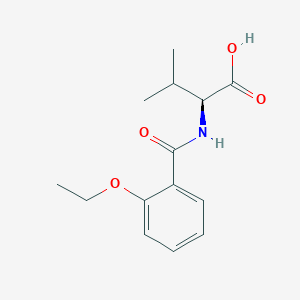 molecular formula C14H19NO4 B2809974 (2S)-2-[(2-ethoxybenzoyl)amino]-3-methylbutanoic acid CAS No. 956705-82-1