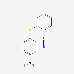 2-[(4-Aminophenyl)sulfanyl]benzonitrile