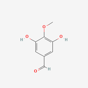 molecular formula C8H8O4 B2810280 3,5-Dihydroxy-4-methoxybenzaldehyde CAS No. 29865-85-8