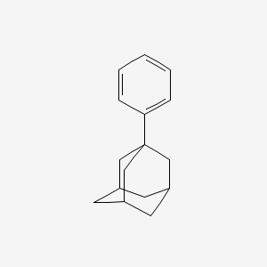 molecular formula C16H20 B2810440 1-Phenyladamantane CAS No. 30176-62-6; 780-68-7