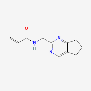 N-(6,7-Dihydro-5H-cyclopenta[d]pyrimidin-2-ylmethyl)prop-2-enamide